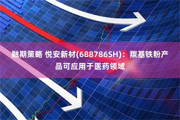 融期策略 悦安新材(688786SH)：羰基铁粉产品可应用于医药领域